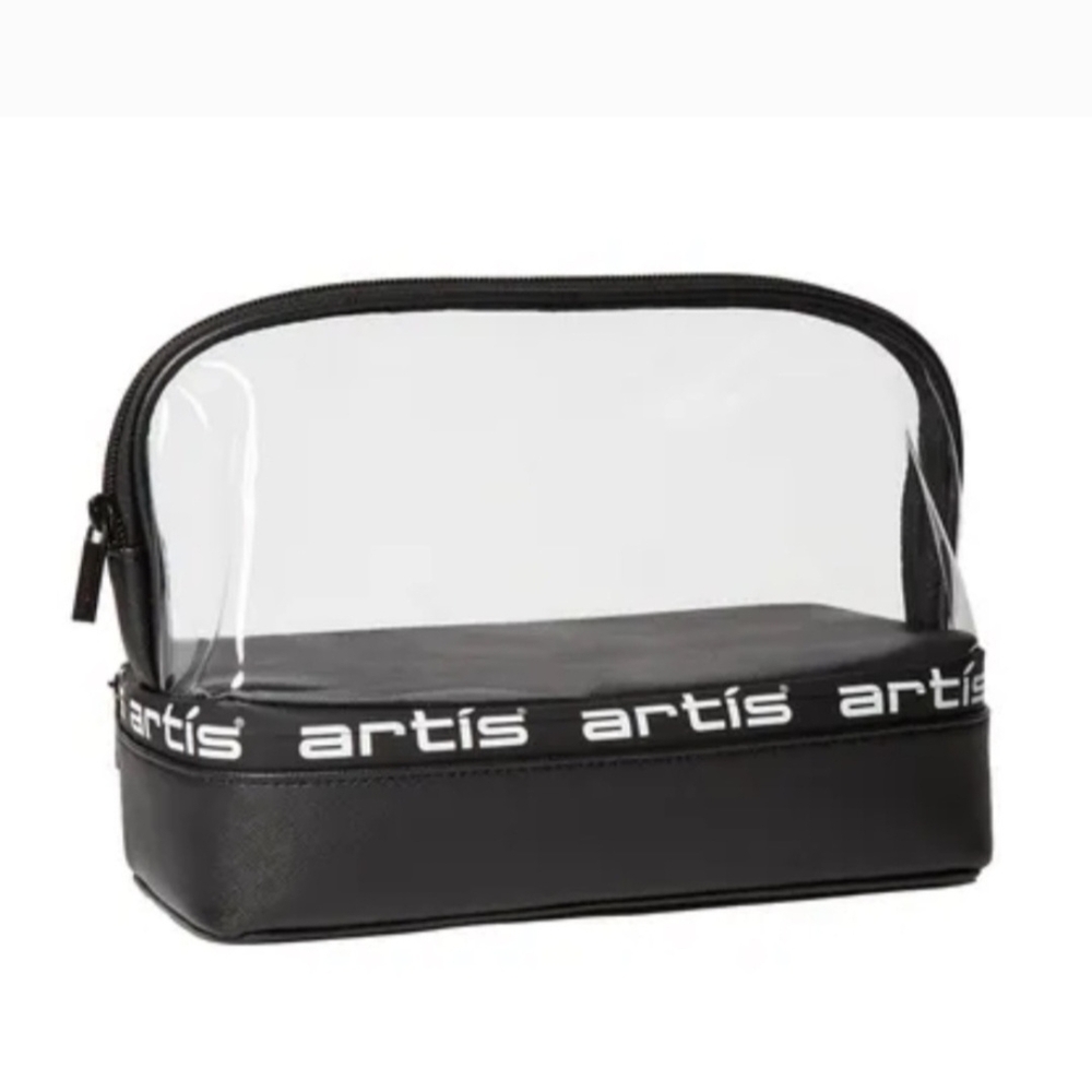 Artis Black and Transparent Makeup  Travel Pouch